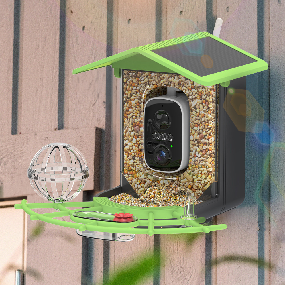 Smart Bird Feeder Camera - Mangiatoia per Uccelli Selvatici con Identificazione