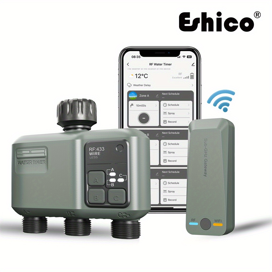 Gardena Smart Irrigation Control - Eshico Smart Sprinkler Timer: sistema wireless
