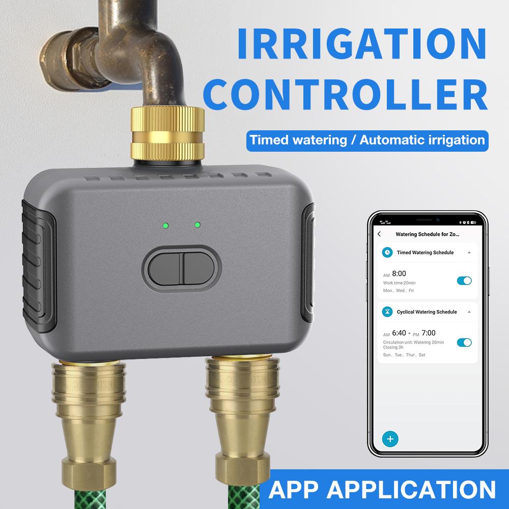 Smart Garden Water - Tuya timer per irrigazione a 2