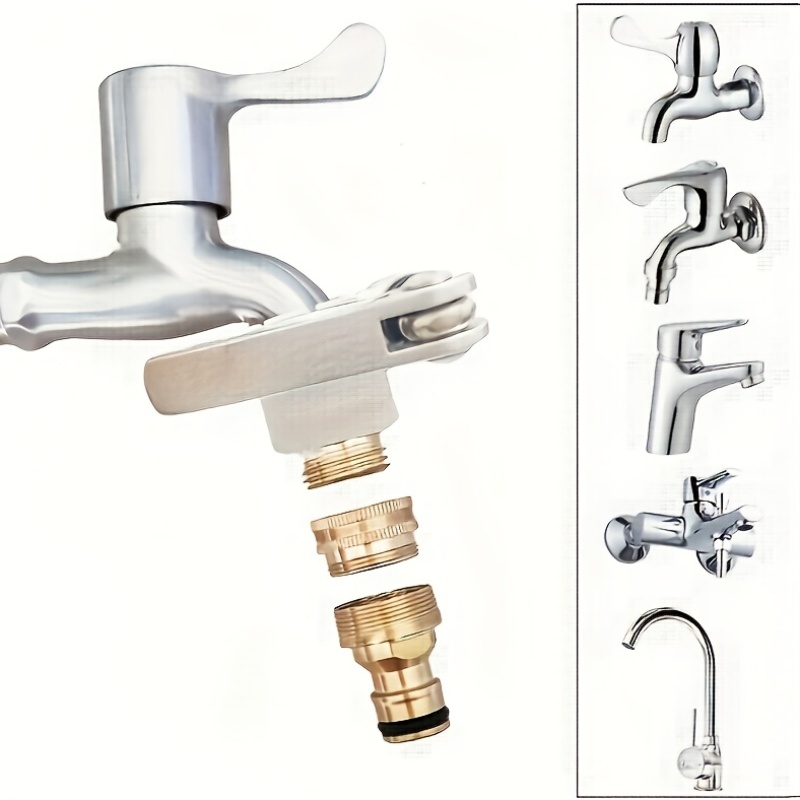 Smart Garden Tap - Adattatore Universale per Rubinetto da Giardino,