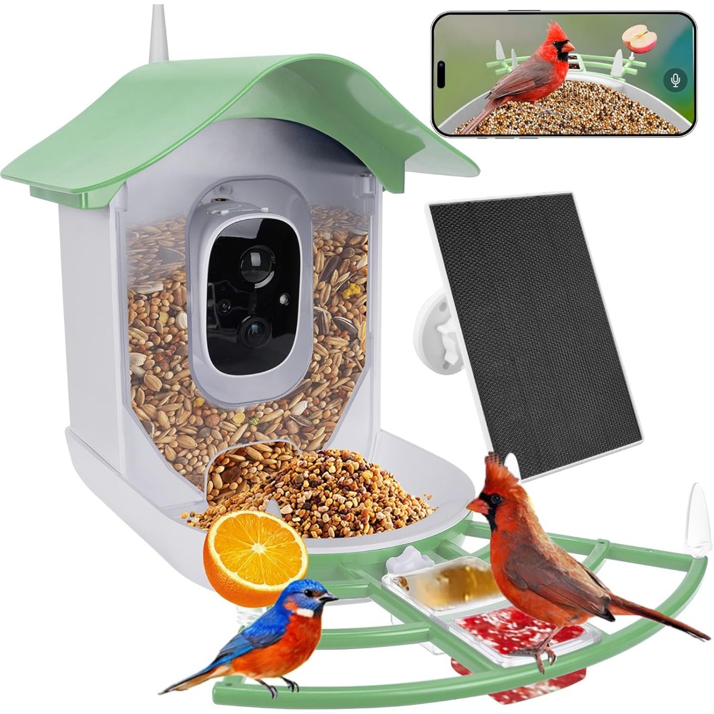 Mangiatoia per uccelli intelli - Smart Bird Feeder Camera recensione e prezzo