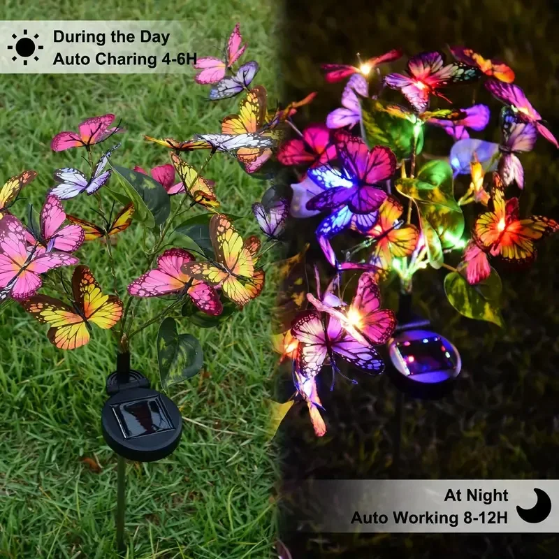 Luci da giardino a farfalla a  - Smart Garden Light recensione e prezzo