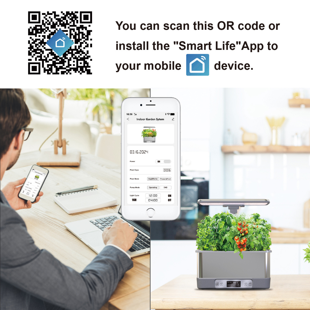 Tuya WiFi Sistema di coltivazi - Smart Pod Garden recensione e prezzo