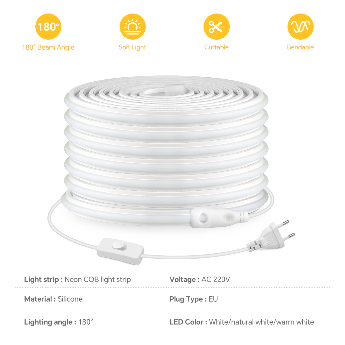Striscia LED COB 220V Striscia - Smart Garden Light recensione e prezzo