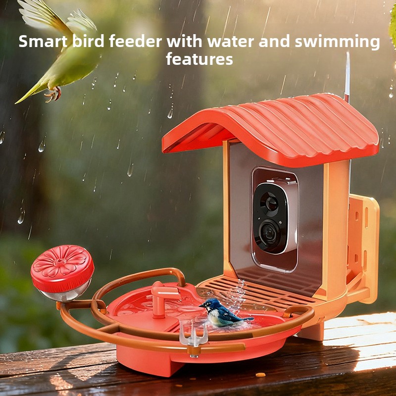 Mangiatoia Intelligente AI con - Smart Bird Feeder Camera recensione e prezzo