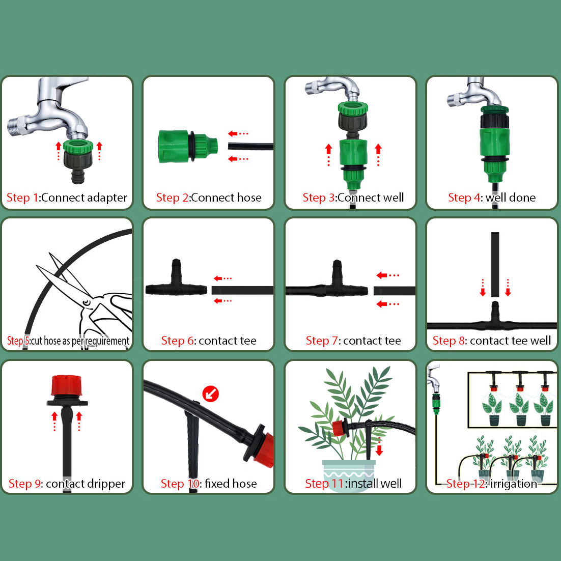 Serra 15M-30M sistema di irrig - Smart Garden Auk recensione e prezzo