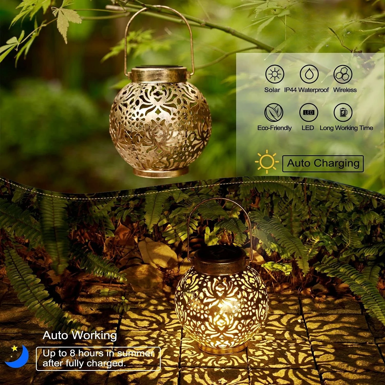 1-6 Lanterne Solari Marocchine - Smart Garden Light recensione e prezzo