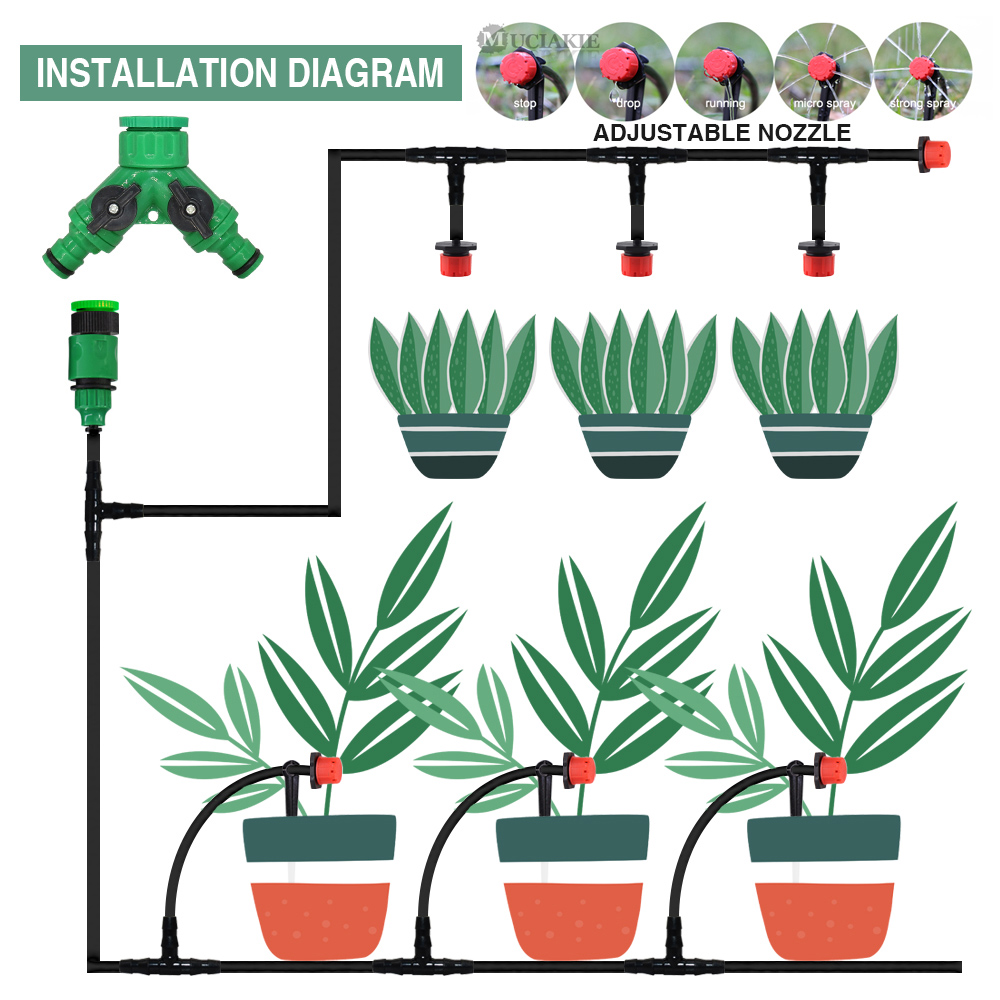 50-5M 1/4 ''gocciolatori regol - Smart Garden Irrigation System recensione e prezzo