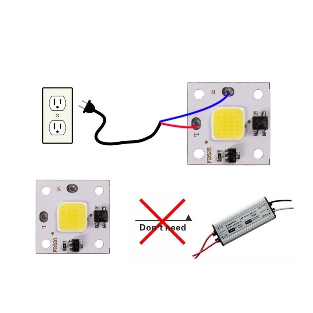 10W modulo COB 220V LED Chip d - Smart Garden Light recensione e prezzo