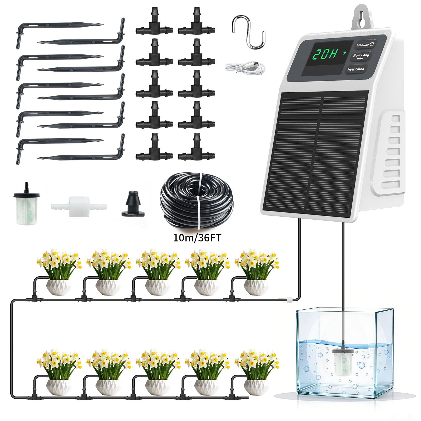 Sistema di irrigazione solare  - Smart Urban Garden recensione e prezzo
