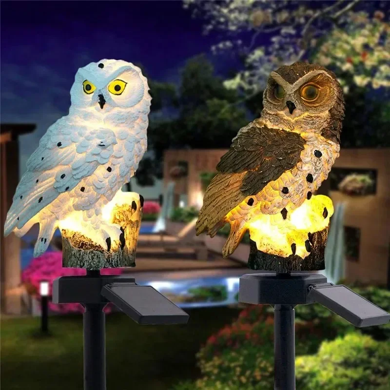 Statua di Gufo Solare con Luce - Smart Garden Light recensione e prezzo