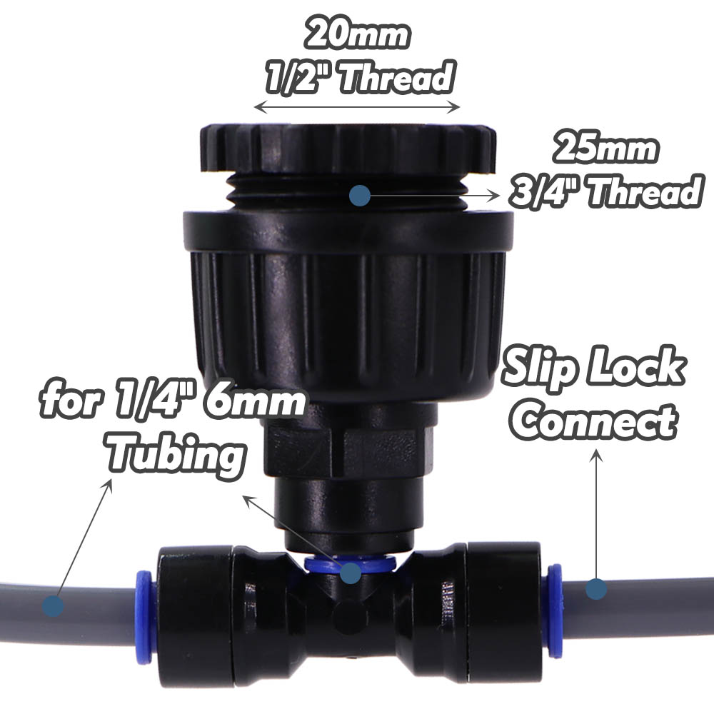 3pcs Garden Tap Adapter Slip L - Smart Garden Tap recensione e prezzo