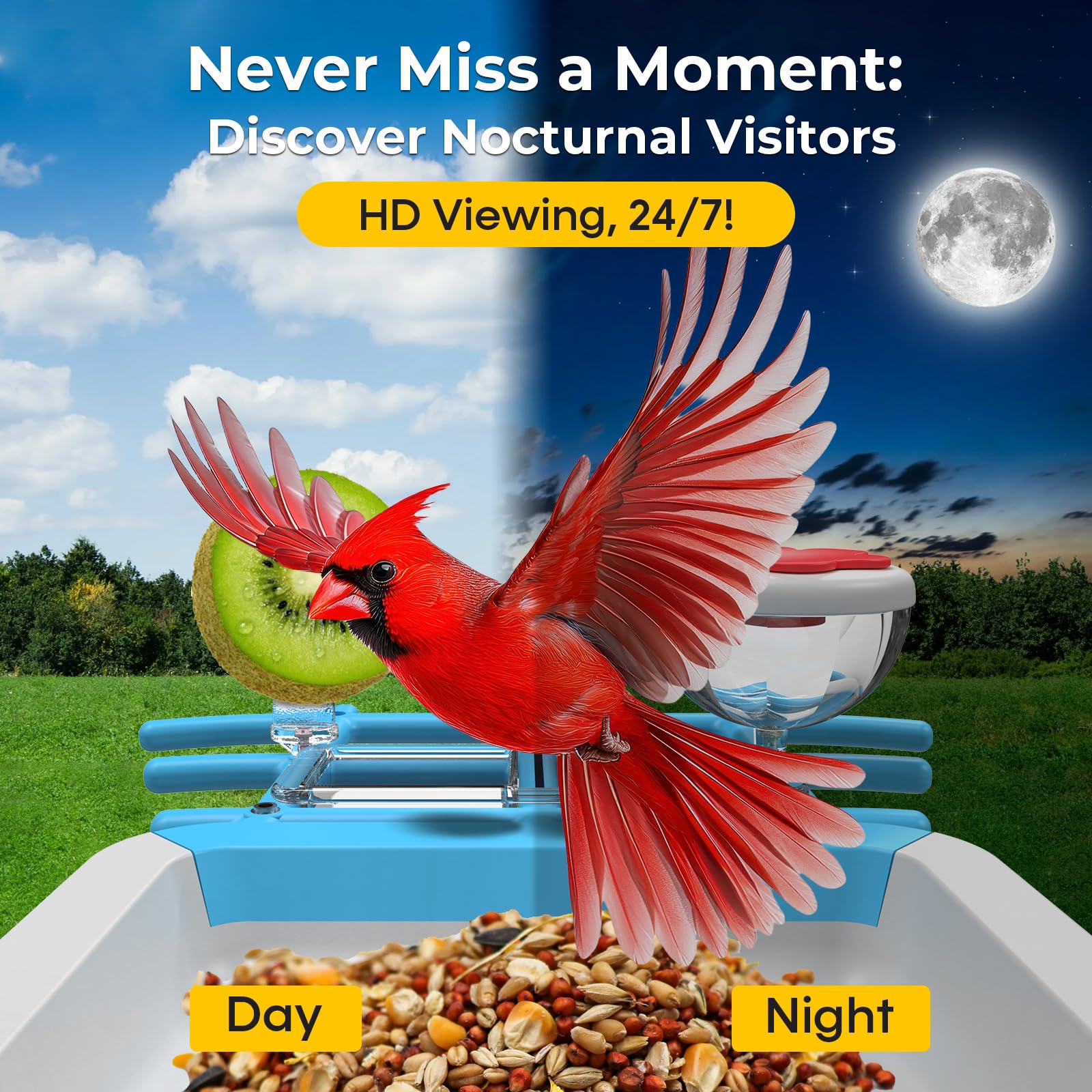 Telecamera Intelligente per Al - Smart Bird Feeder Camera recensione e prezzo