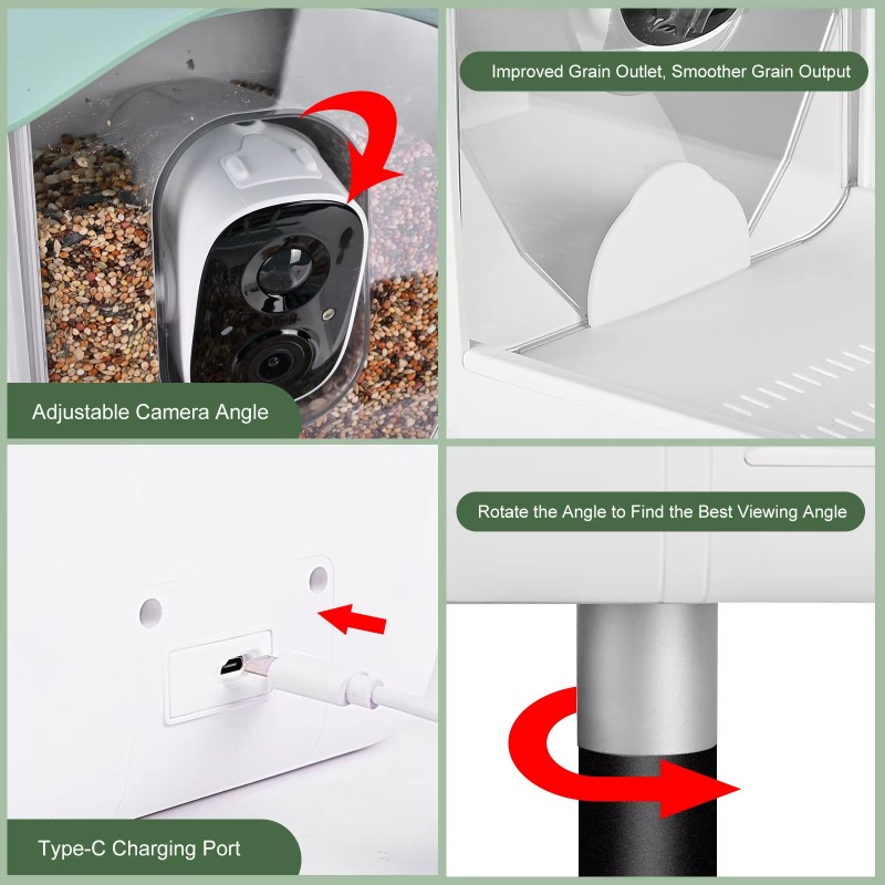 Mangiatoia per uccelli intelli - Smart Bird Feeder Camera recensione e prezzo