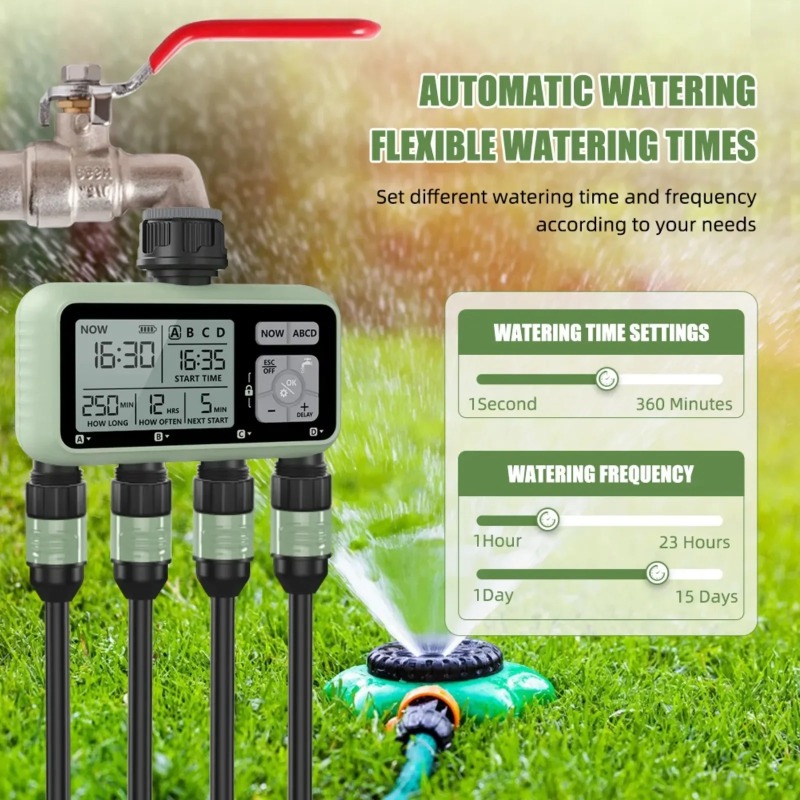 Timer Digitale per Irrigazione - Smart Garden Auk recensione e prezzo