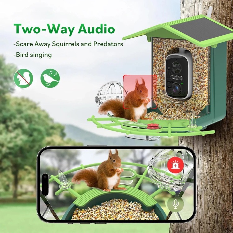 Mangiatoia Intelligente per Uc - Smart Bird Feeder Camera recensione e prezzo